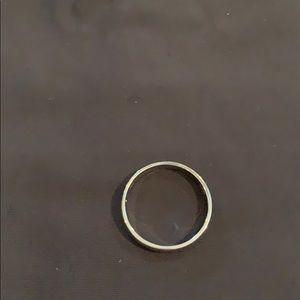 White gold wedding band size9